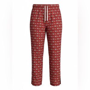 VINEYARD VINES MENS DRAWSTRING PAJAMAS RED CHRISTMAS SIZE M